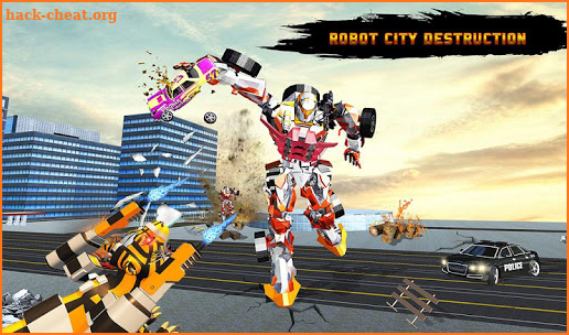 Ultimate Tiger Robot Car Transformer Simulator screenshot