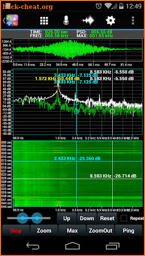 UltimateAudio FFT Spectrum Pro screenshot