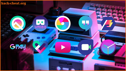 ULTRA - 80s Vaporwave Icon Pack screenshot