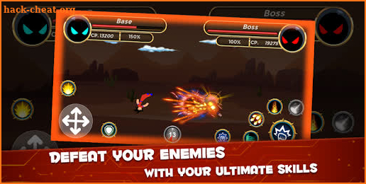 Ultra God Stickman screenshot