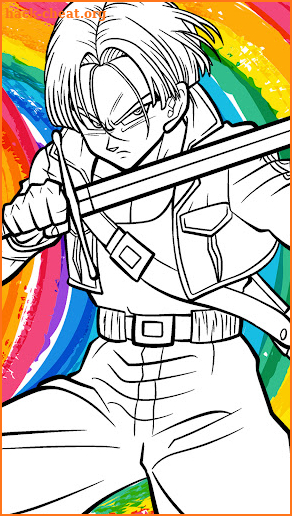 Ultra Instinct Coloring Book screenshot