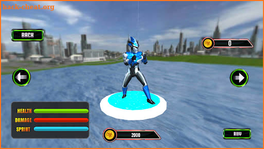 Ultra-man City Flying Hero screenshot