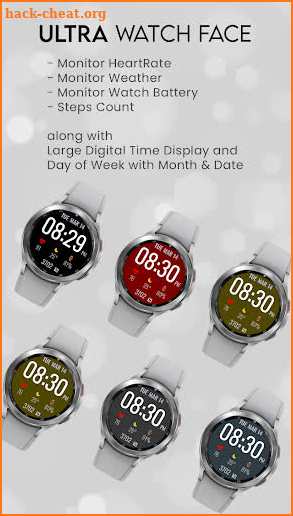 Ultra Watch Face screenshot