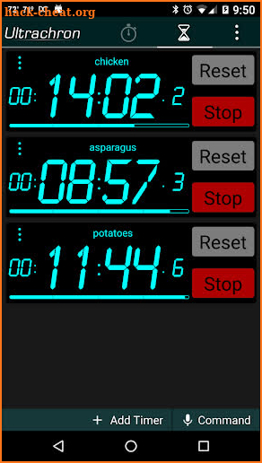 Ultrachron Stopwatch & Timer screenshot