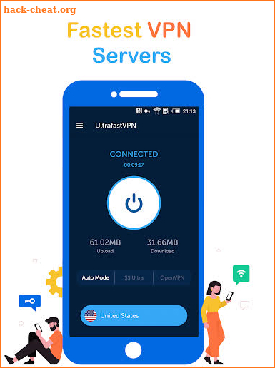 UltrafastVPN-Best Free VPN Proxy for Wifi Hostpot screenshot