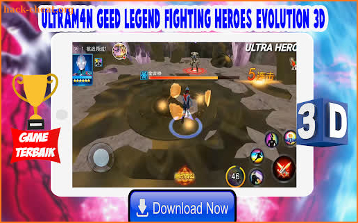 Ultrafighter3D : Geed Legend Fighting Heroes screenshot