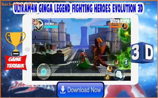 Ultrafighter3D Ginga Legend Fighting Heroes screenshot