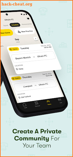 Ultrain: Sport Team Manager screenshot