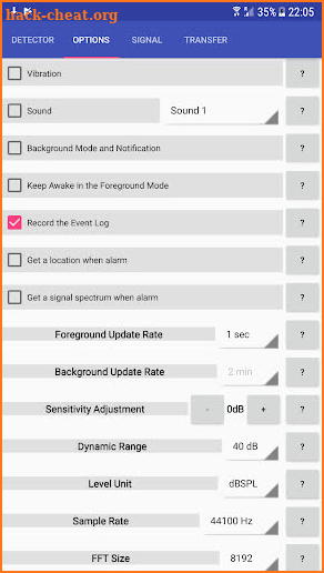 UltraSound Detector screenshot