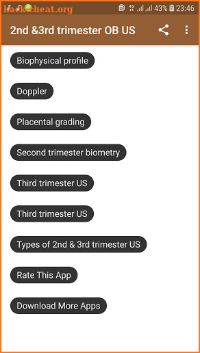 Ultrasound in Obstetrics and gynecology screenshot