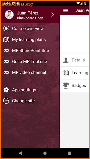 UMOnline LMS screenshot