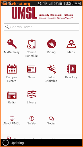 UMSL Mobile 3.0 screenshot