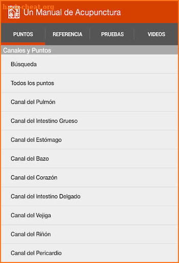 Un Manual de Acupuntura screenshot
