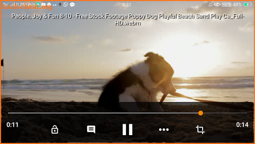 UN Media Player screenshot