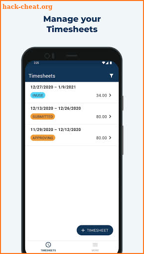 Unanet: Time Tracking for GovCon DCAA Compliance screenshot