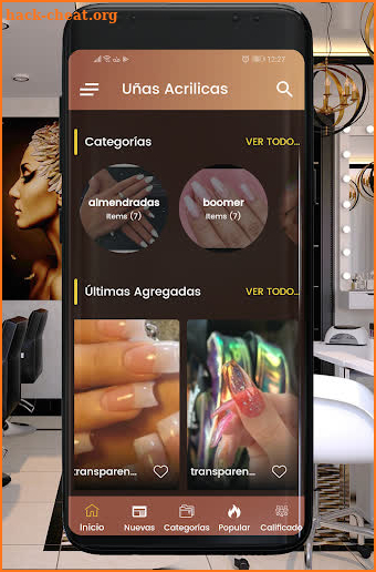 Uñas Acrílicas screenshot