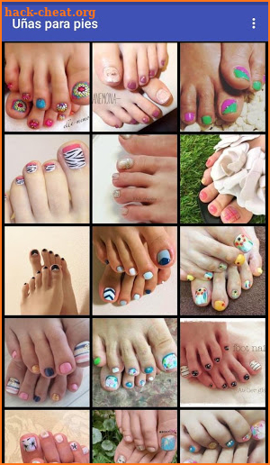 Uñas para Pies screenshot