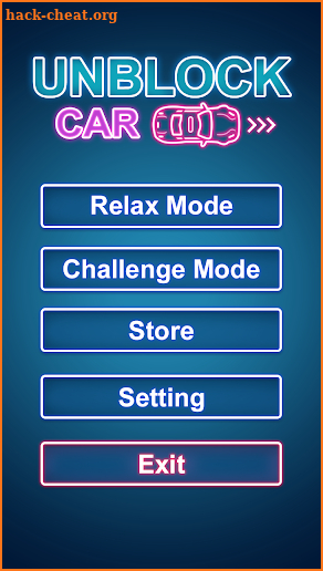 Unblock me - Neon car screenshot