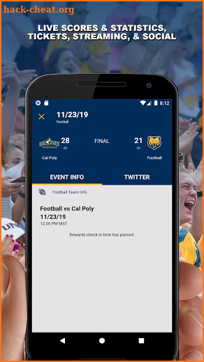 UNC Bears Athletics screenshot