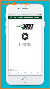 UNCC NextRide screenshot