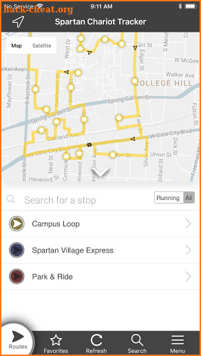 UNCG Spartan Chariot screenshot