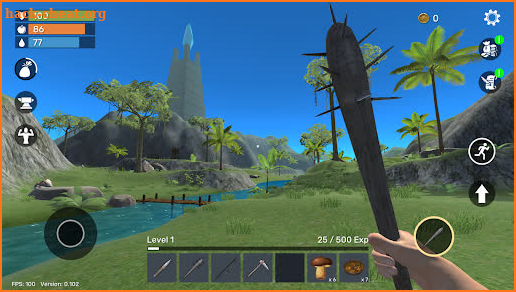 Uncharted Island: Survival RPG screenshot