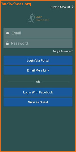 UNCP Campus Rec screenshot