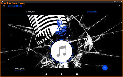 Undefined Radio screenshot