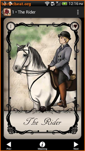 Under the Roses Lenormand screenshot