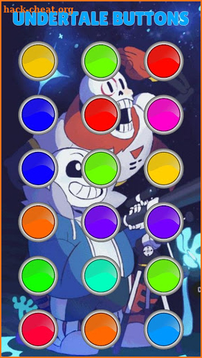 Undertale Buttons screenshot