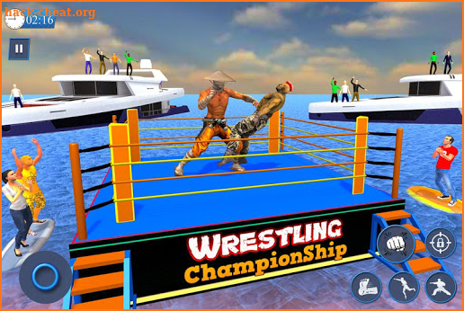 Underwater Bodybuilder Wrestling: Kung Fu Karate screenshot