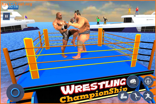 Underwater Bodybuilder Wrestling: Kung Fu Karate screenshot