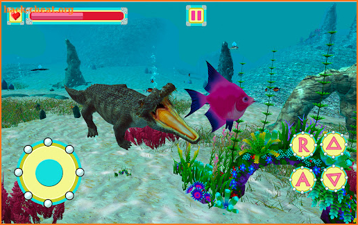 Underwater Crocodile Simulator screenshot