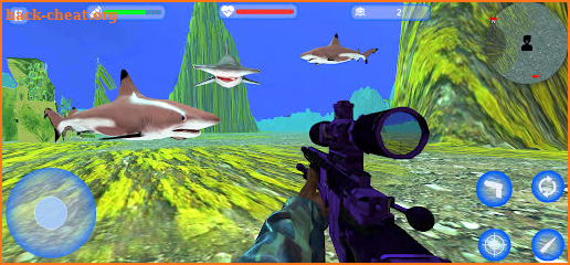 Underwater Dino Shark Hunting screenshot