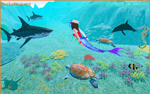 Underwater Sea Turtle Games screenshot