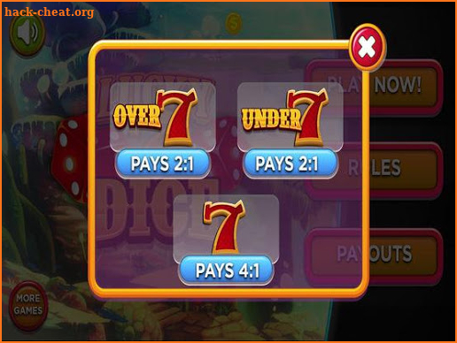 Underwater World Lucky 7 Dice screenshot