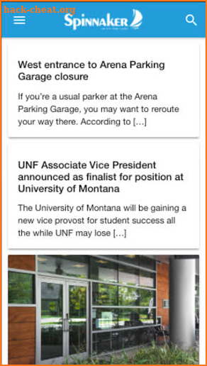 UNF Spinnaker Media screenshot