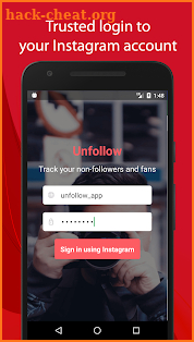 Unfollow for Instagram Pro screenshot