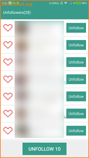 Unfollow pro plus screenshot