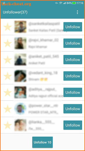 Unfollow Users Cleaner for insta screenshot