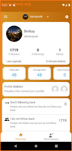 Unfollowers Analytics for ig screenshot