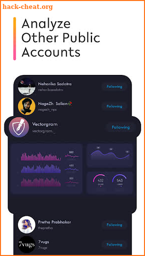 Unfollowers and Followers Tracker for Instagram screenshot