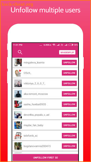 UnFollowers for Instagram - unFollowers Checker V2 screenshot