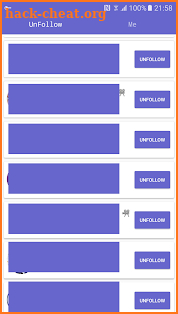 Unfollowers for Instagram,lost screenshot