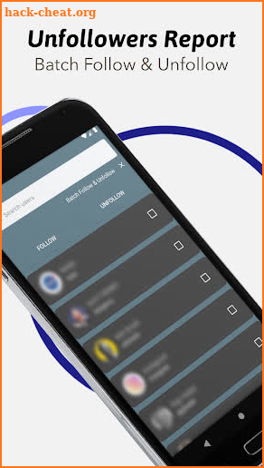 Unfollowers Report screenshot