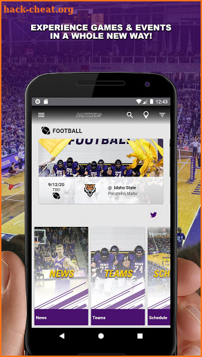 UNI Panther Athletics screenshot