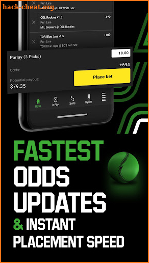 Unibet Sportsbook screenshot