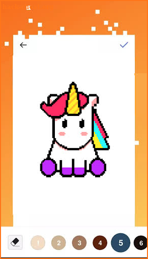 Unicorn Art Pixel - My Little Pony Color By Number screenshot