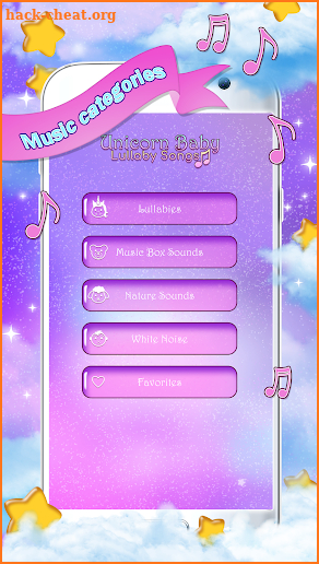 Unicorn Baby Lullaby Songs screenshot