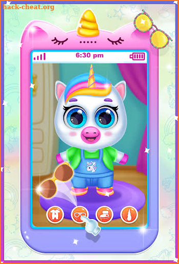 Unicorn baby phone for toddler screenshot